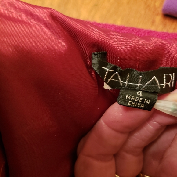 Tahari Wool fitted sexy little jacket size 4 - Picture 6 of 16